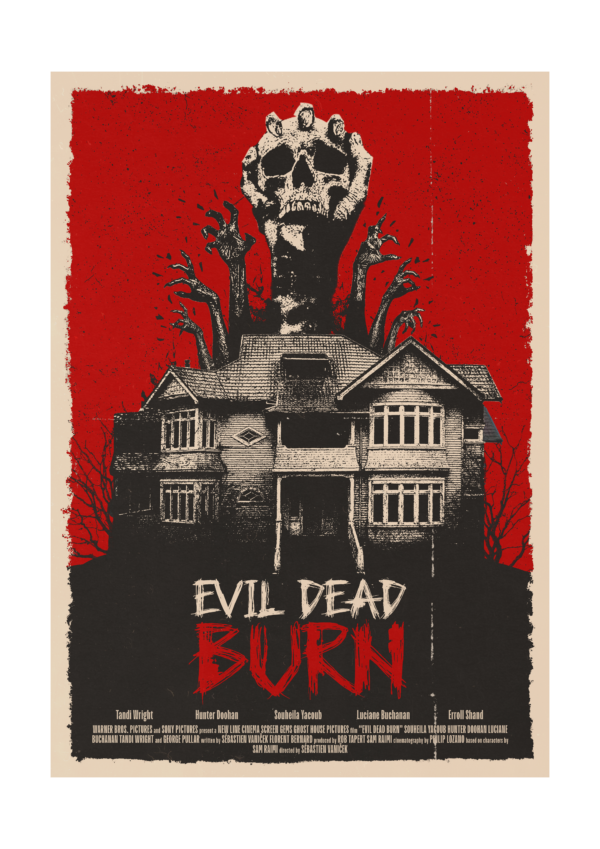 Evil Dead Burn 2026 | Digital  Poster