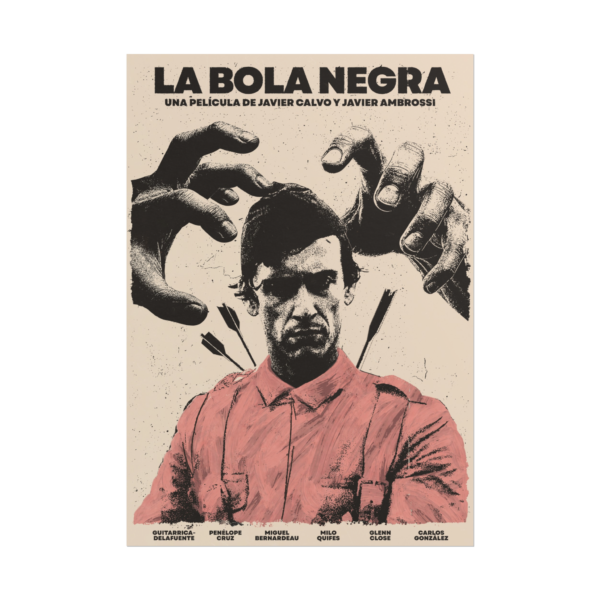 La Bola Negra (Sebastián) | Movie Printed Poster