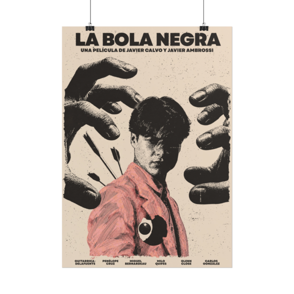 La Bola Negra (Carlos) | Movie Printed Poster
