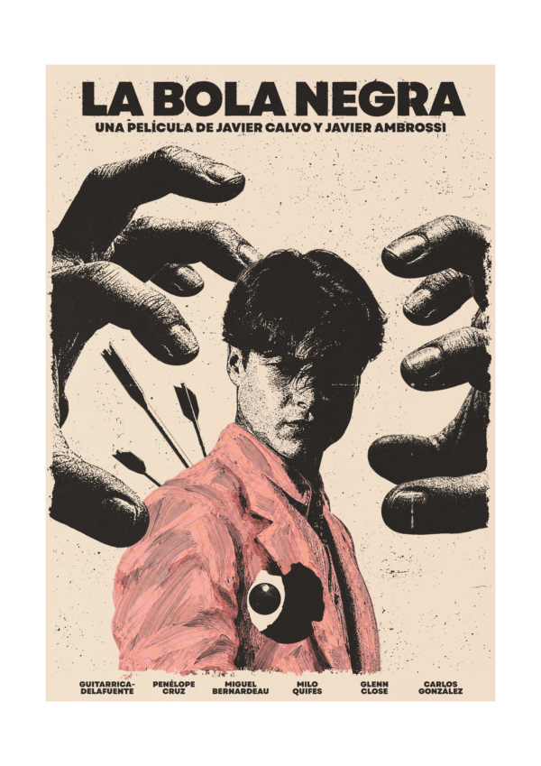 La bola negra | Digital  Poster