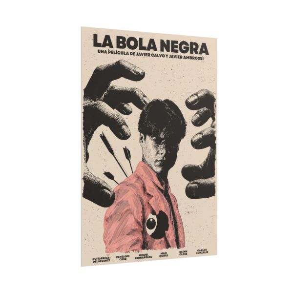 La Bola Negra (Carlos) | Movie Printed Poster