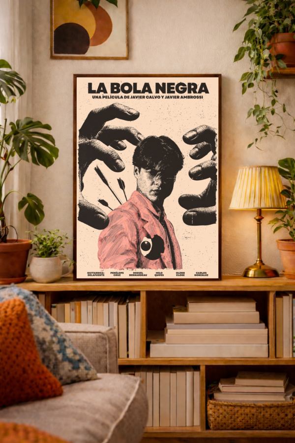 La bola negra | Digital  Poster